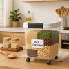 LivLab Mker Rice Dispenser - 50LBS Airtight food storage container