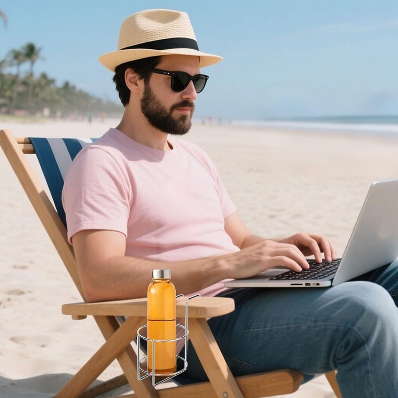 Pack of 2 Hanging Basket, Sharp Item Holder, Stainless Steel