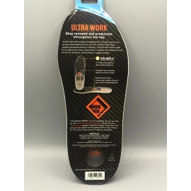 Airplus Ultra Work Memory Plus Insole - Durable & Comfort Men Sizes 7-13