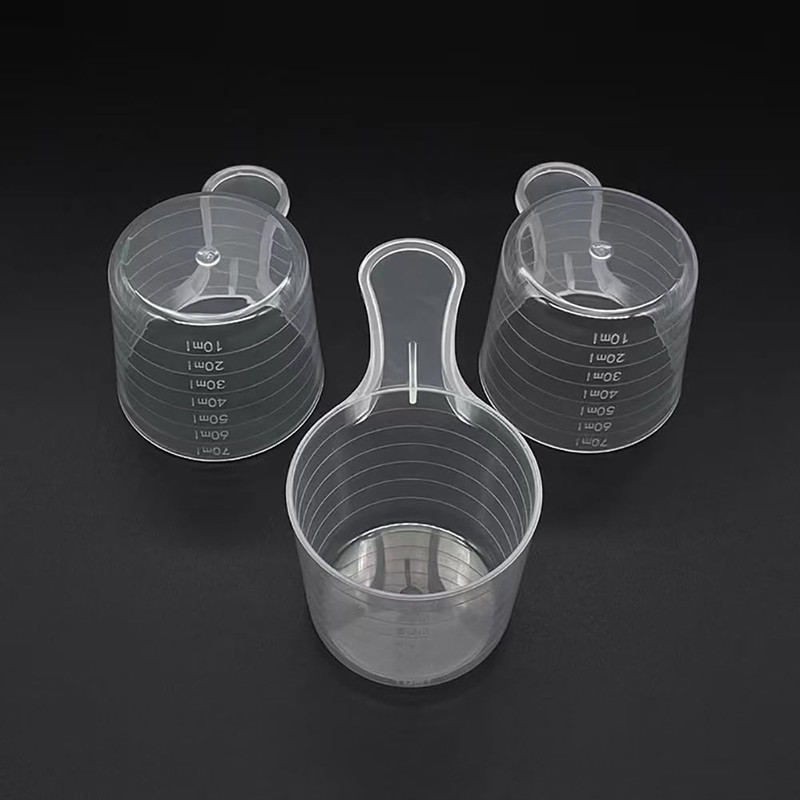 4 Pcs Small Plastic Measuring Scoops Kitchen Measuring Spoons Baking