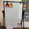 MVISUAL Reusable Magnetic Labels 4x2 Inch White, Dry Erase Magnetic
