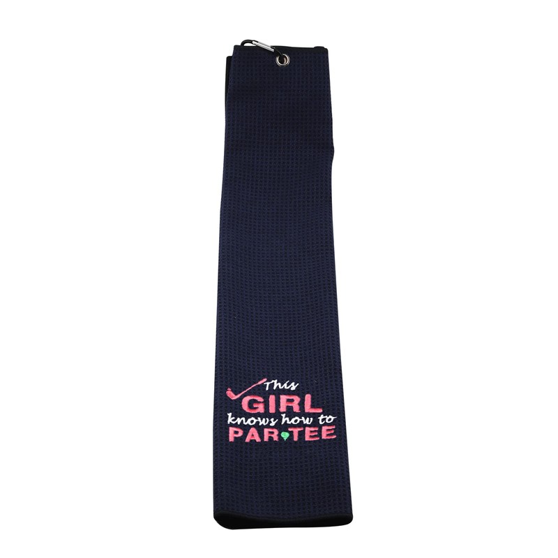 Funny Golf Towels for Women This Girl Knows How to
