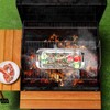 Grill Basket Set - BBQ Grill Tray with 3-Piece Grill