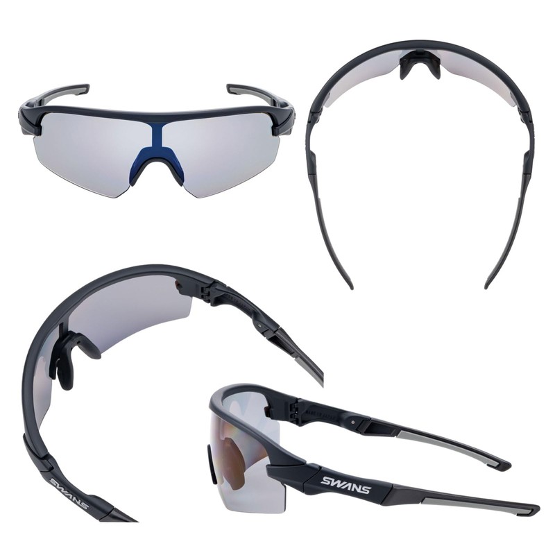 SWANS STRIX D. A. STX DA-0151 MBK Sports Sunglasses, Made