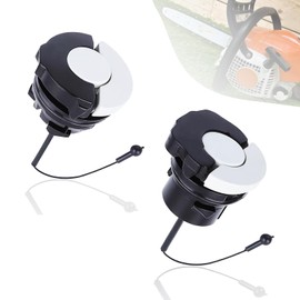 Gas Fuel Tank and Oil Tank Cap Fits for Stihl MS171 MS181 MS192 MS192T MS200 MS210 MS211 MS230 MS240 MS250 MS260 MS340 MS360 MS380 MS381 MS290 MS310 039 MS390 HT 100 101 250 130 131 000 0350 0525 0526