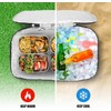 Insulated Cooler Bag-Folding Picnic Basket with Handle，Waterproof Lining - Collapsible