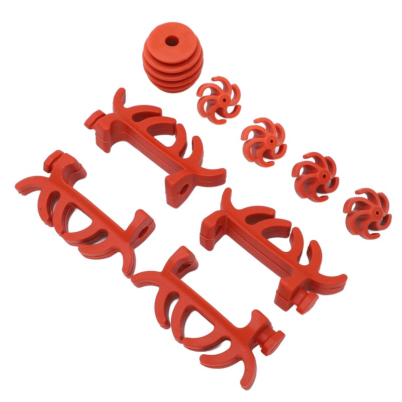 Rubber Shock Absorption Set Bow String Piece Dampening Stabilizer for