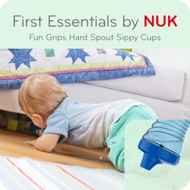 First Essentials by NUK Fun Grips Hard Spout Sippy Cup, 10 oz, 2-Pack (69729)