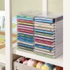 Unbranded Stackable Clear Plastic CD Organizer with Rubber Feet |