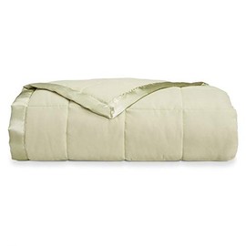 Luxurious 1pcs Casual Warm Cozy Soft Comfy Blanket for Bed | Durable Solid Color Box Stitched Quilted Plush Blanket King Size - Reversible Comfortable 75 Gsm Brushed Microfiber Sage Green Down Blanket