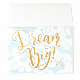 Papyrus XOXO Dominique by Papyrus Dream Big Blank Card graduation/ congratulation