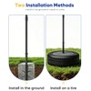 Ansionsol Tetherball Sets with Ball & Rope for Outdoor Backyard,