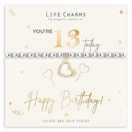 Life Charms Happy 13th Birthday bracelet