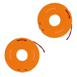 Worx WA0004.1 Replacement Line Spool for Strimmer Orange 6.5 x 6.5 x 2.2 cm