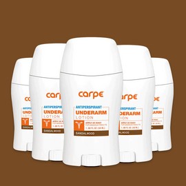 Carpe Antiperspirant Underarm Stick 50ml - 5 Pack, Sandalwood