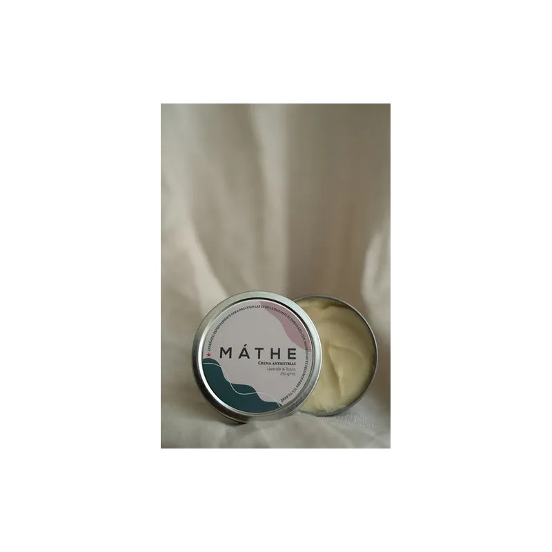 Máthe Crema Antiestrias Natural Orgánica Super Hidratante Rosas