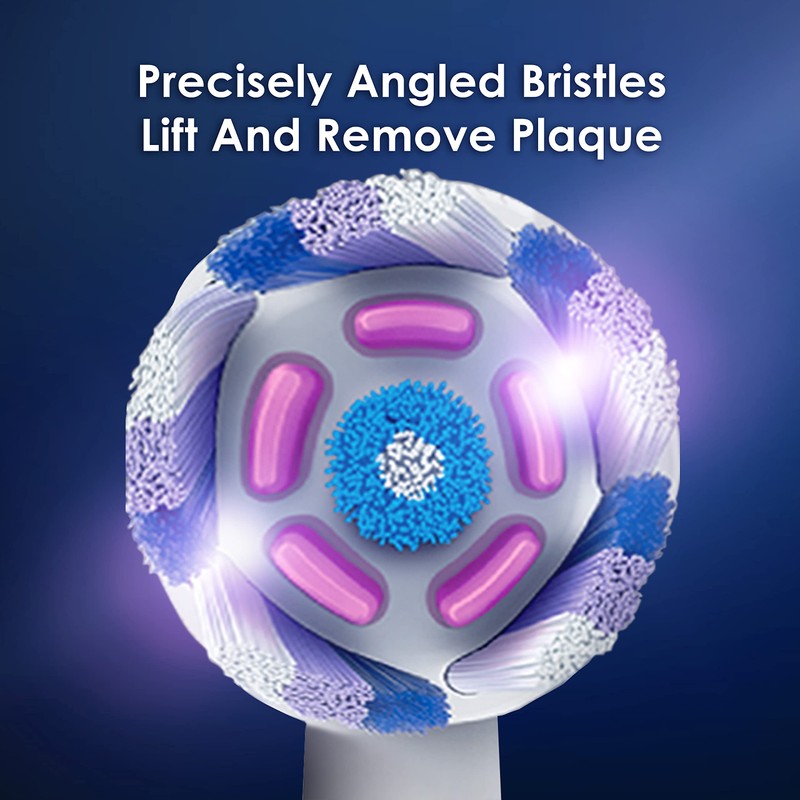 Oral-B iO Ultimate White Replacement Brush Heads, White, 2 count