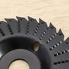 eMagTech Wood Carving Disc 28-Tooth Cutting Wheel for Shaping, Polishing
