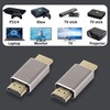 QIANRENON 8K HDMI Male to Male Extension Adapter Coupler HDMI