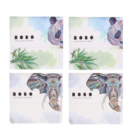 4Pcs Reusable Ash Pouch Fireproof Mini Ashtray Portable Environmental Ashtray for Outdoor or Travel Use