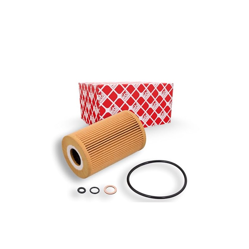 febi bilstein 26684 Oil Filter with Sealing Rings Pack of