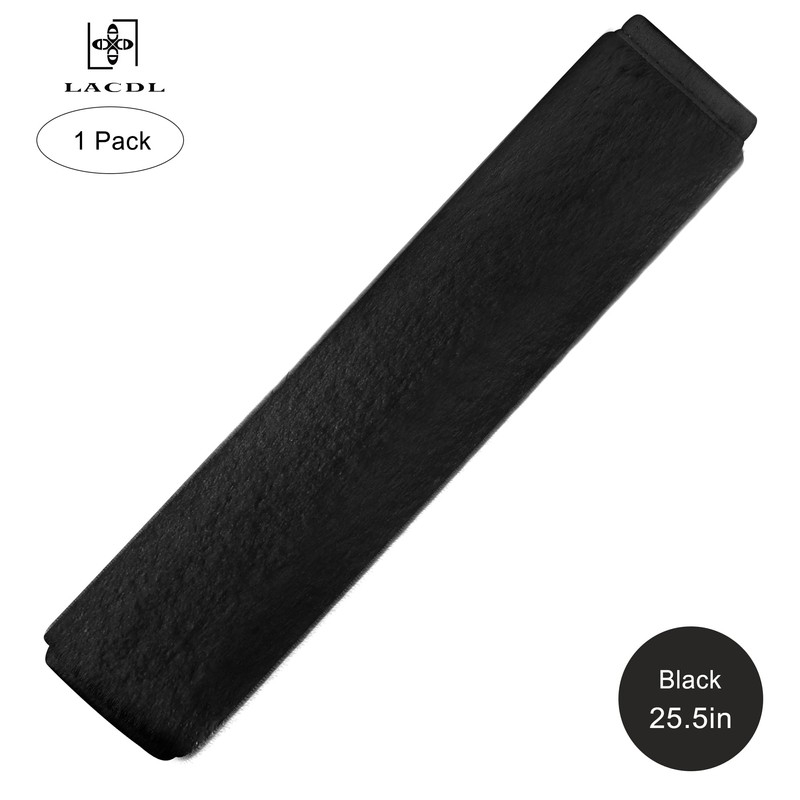 LACDL Extra Long Seatbelt Cover Super Soft Furry for Adults