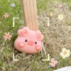 TOU-BEGUIN Cute Shy Bowknot Pig Animals Design Wireless Earphone Case