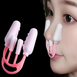 Nose bridge line fixer, self-massage device, nose shaper, clip type / 콧대 라인 고정기 셀프 마사지기 코셰이퍼 집게형
