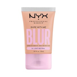 NYX Professional Makeup, Bare With Me Tint Blur, Base Rostro, Light Neutral