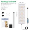 Aumtrly Grow Lights for Indoor Plants, Full Spectrum Under Shelf