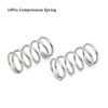 TA-VIGOR 10Pcs Extended Compressed Spring, 8mm OD,0.8mm Wire Size,15mm Length