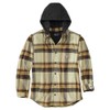 Carhartt Men's Rugged Flex Relaxed Fit Flannel Fleece Lined Hooded