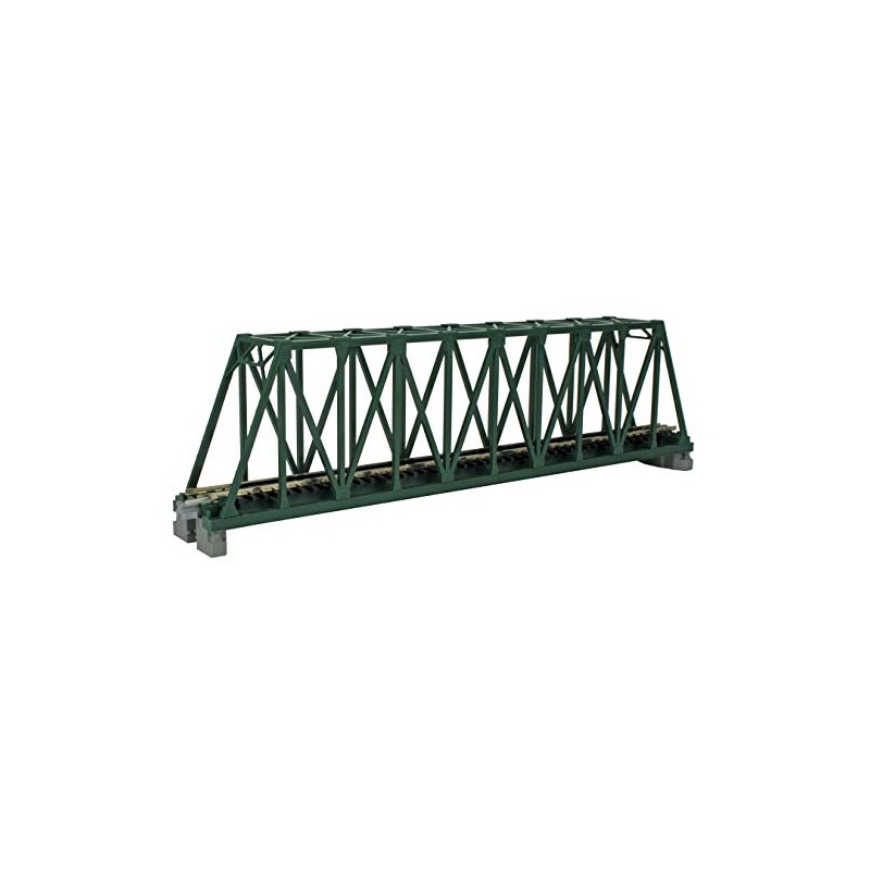 N 248mm 9-3/4" Truss Bridge, Green