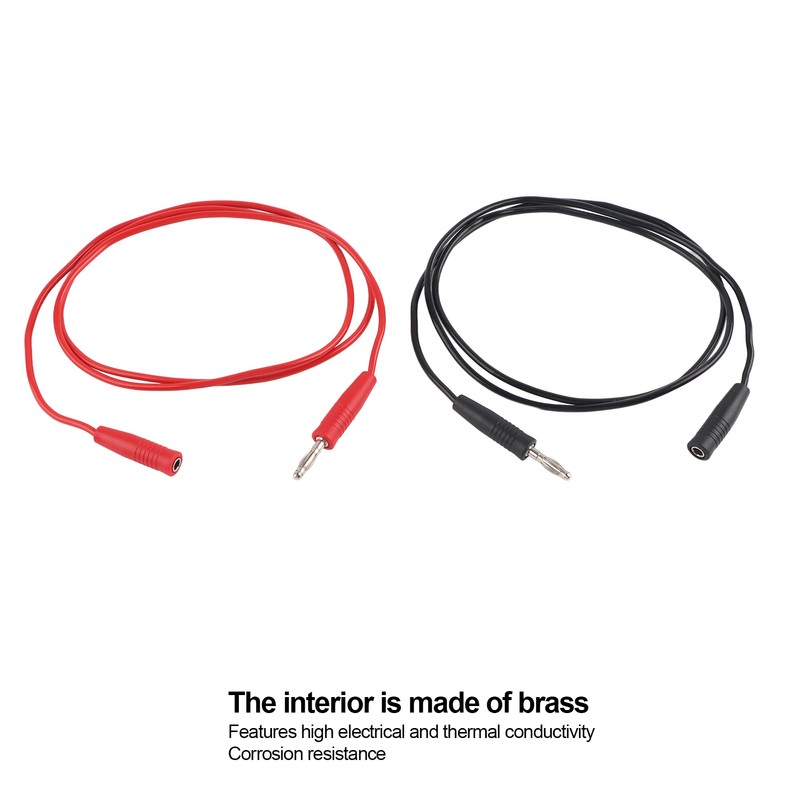 5 Set 4mm Banana Plug Test Lead Male to Female