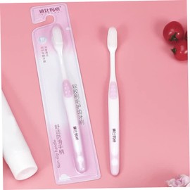 Mobestech 2pcs Maternal Toothbrushes for Pregnant Women Soft Bristles for Gentle Oral Care for Sensitive Gums and Fragile Teeth during Pregnancy and Postpartum Care Random Style