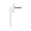 The Venetian Slimline Espag Window Handle in White - Low