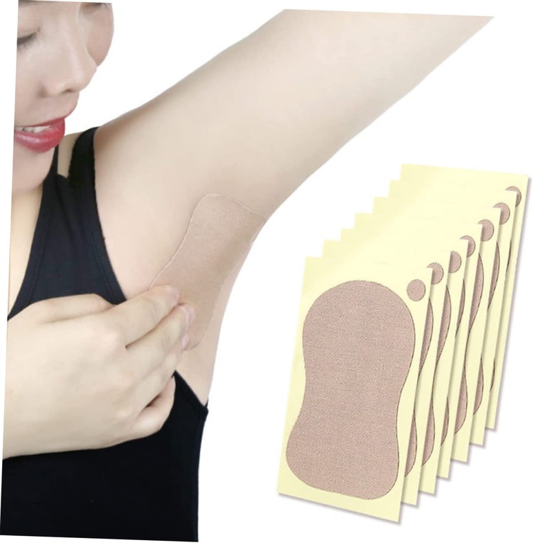 Healeved 4sets Sweat Absorbent Armpit Pads for Men Women Children