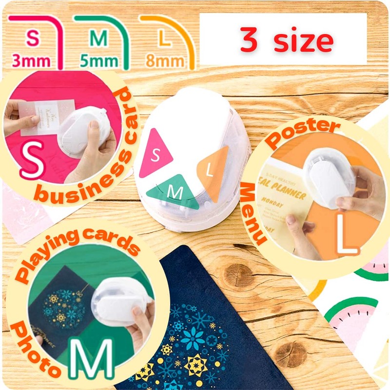 Sunstar Stationery Corner Cutter Kadomaru PRO NEO Black S4765079