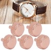 5pcs Professional Replacement Watch Crown Rose Gold Watch Crown Repairing