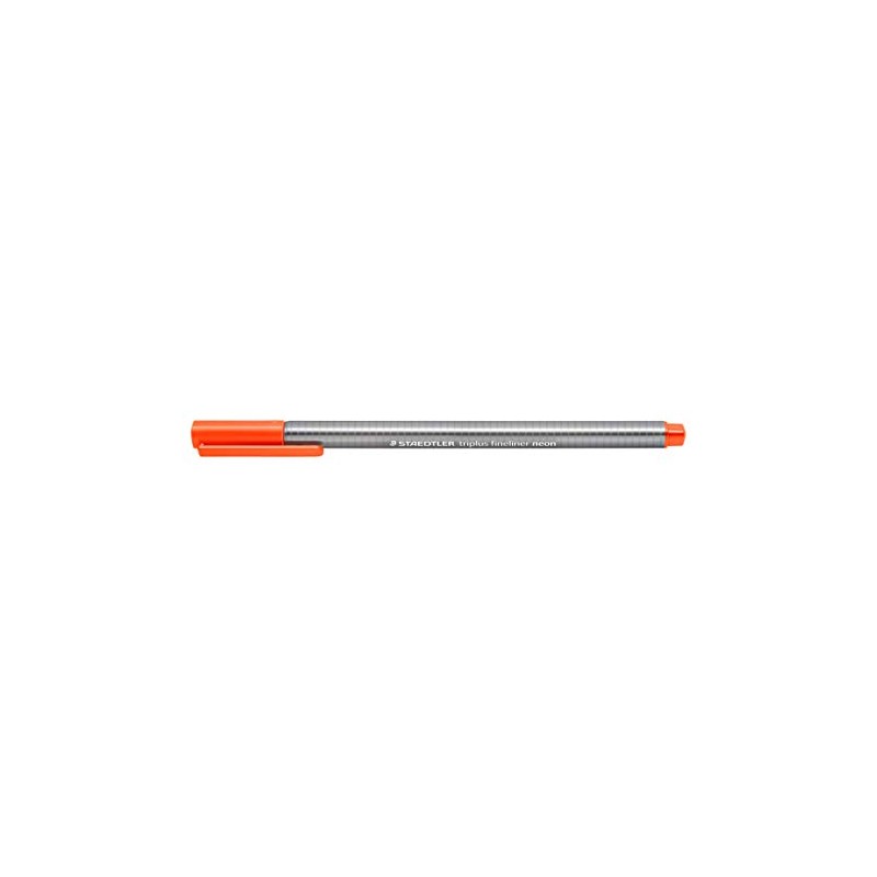 Staedtler triplus Fineliner 334–201, triangular barrel, Metal-Encased tip, approx. 0.3