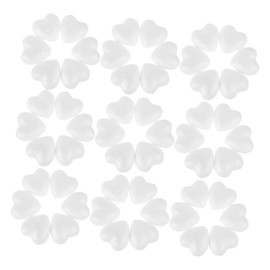 TEHAUX Sculpting Foam Balls 50pcs Heart Shaped Foam for DIY for Wedding Decorations