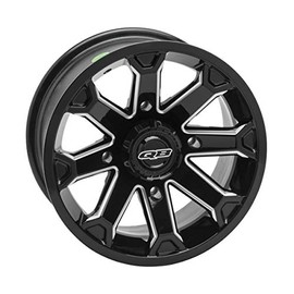 QuadBoss Blitz Wheel (Front / 15x7 4/137 5+2) Compatible With 17-18 CAN-AM MAVX3XRS