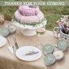 MTLEE 50 Pcs Thank You Candles Gift Wedding Favors Baby