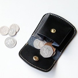 PORCO ROSSO / Flap Coin Case [sokunou], Black