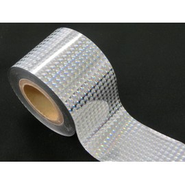 GLEAM FOIL DIY Hot Stamping Holographic foil for Lures and Metal jigs only (Drop HPT-K246) 1.37 inch x 164 feet (35mm x 50M) Murata Kimpaku Co., Ltd.