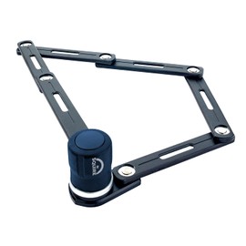 Squire Heavy Duty Folding Lock (Folda Mini FL690) - Disc Tumbler Locking Mechanism for High Pick Resistance - Foldable Hardened Steel Links - Folding Bike Lock for All Purposes