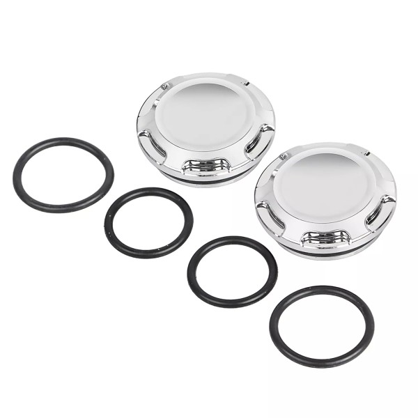 Unbranded Chrome Swingarm Pivot Cover For Harley Electra Glide Ultra