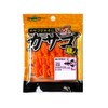 Ecogear Worm Scalfish Rock Claw 2" 432 Hot Orange Glow.
