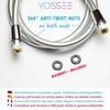 Yossee PVC Smooth Shower Hose 1.5M / 59 Inch with