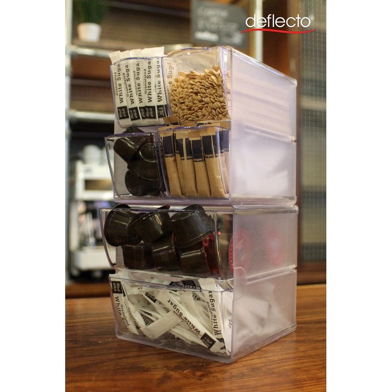 Deflecto Stackable Cube Organizer 6" x 6" x 7.5"
